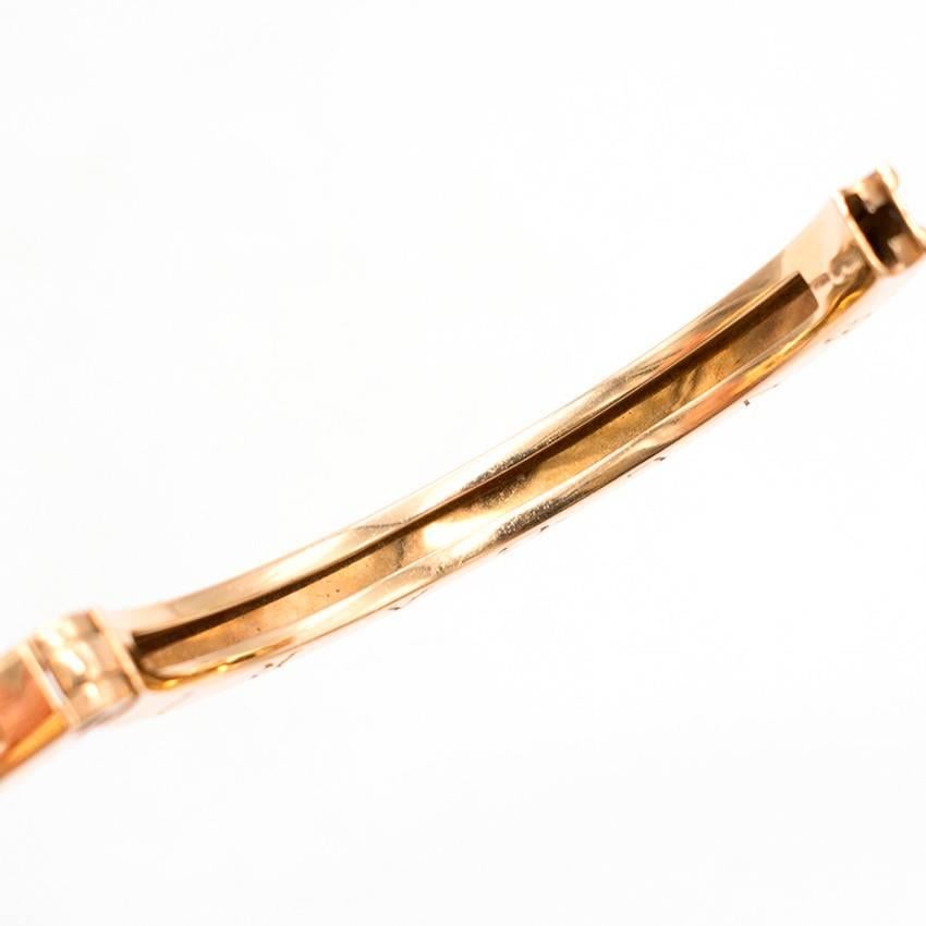 Women's or Men's Bvlgari B. Zero 1 Gold Bracelet For Sale