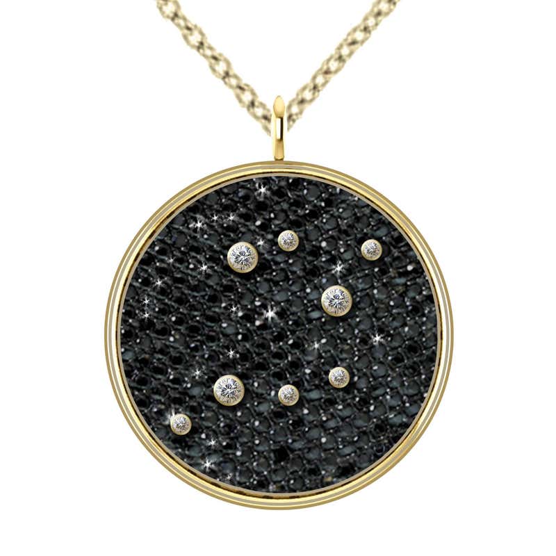 Sagittarius diamond pendant Clearance