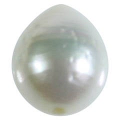 Natural 10.46 x 8.51 Unmounted  Pearl Drop GIA Certified
