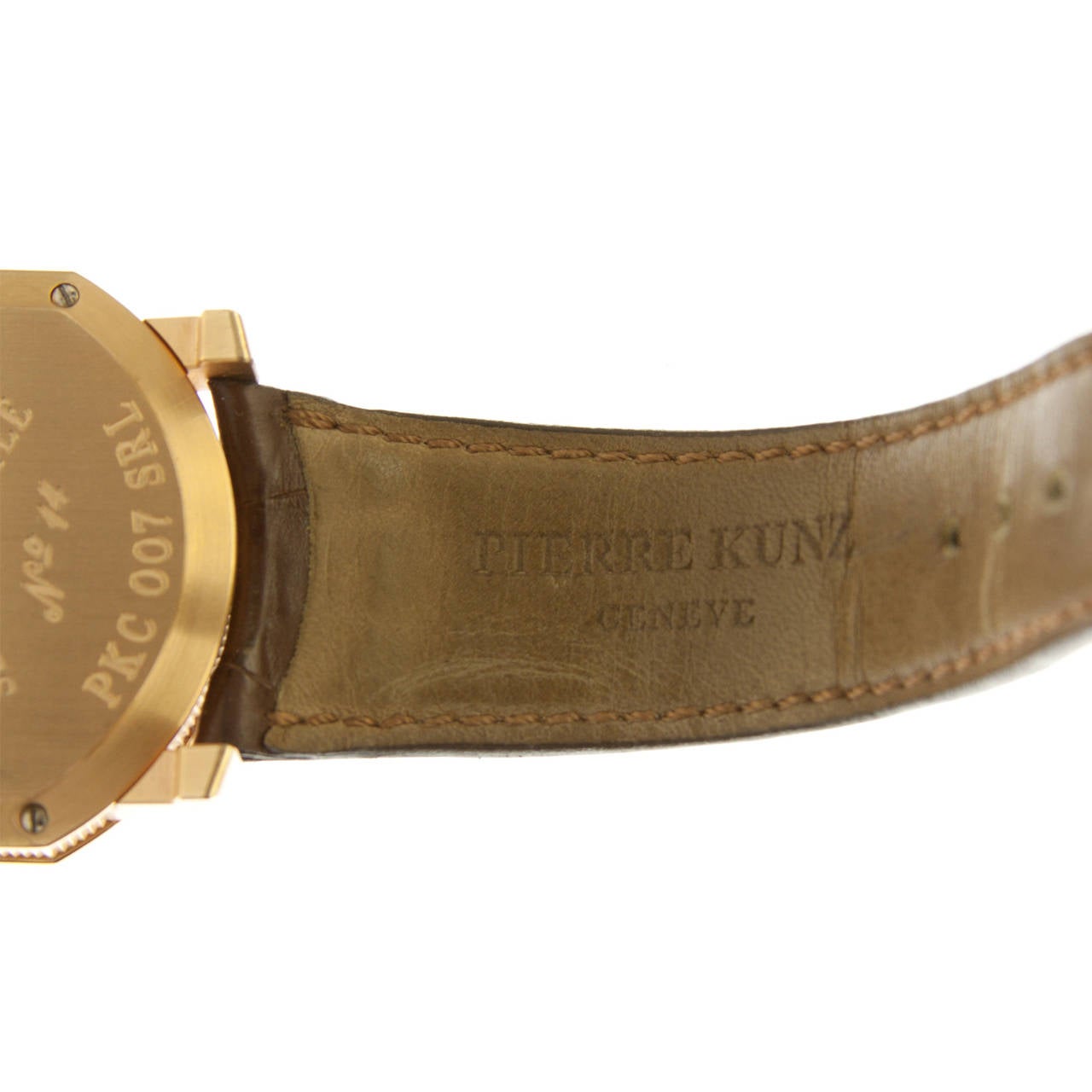 Pierre Kunz Rose Gold Spirit of Challenge Retrograde Seconds Wristwatch For Sale 2