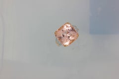 Frederic Sage 17.24 Carat Morganite Diamond Pink Gold Cocktail Ring