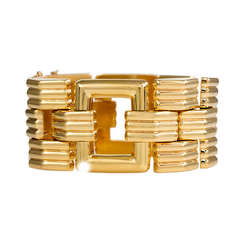 Gold Tank Bracelet