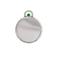 Audemars Piguet Platinum Diamond Emerald Pocket Watch