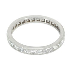 French-cut diamond ring