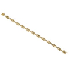Jean, braccialetto con segno zodiacale Cancro in oro, Parigi