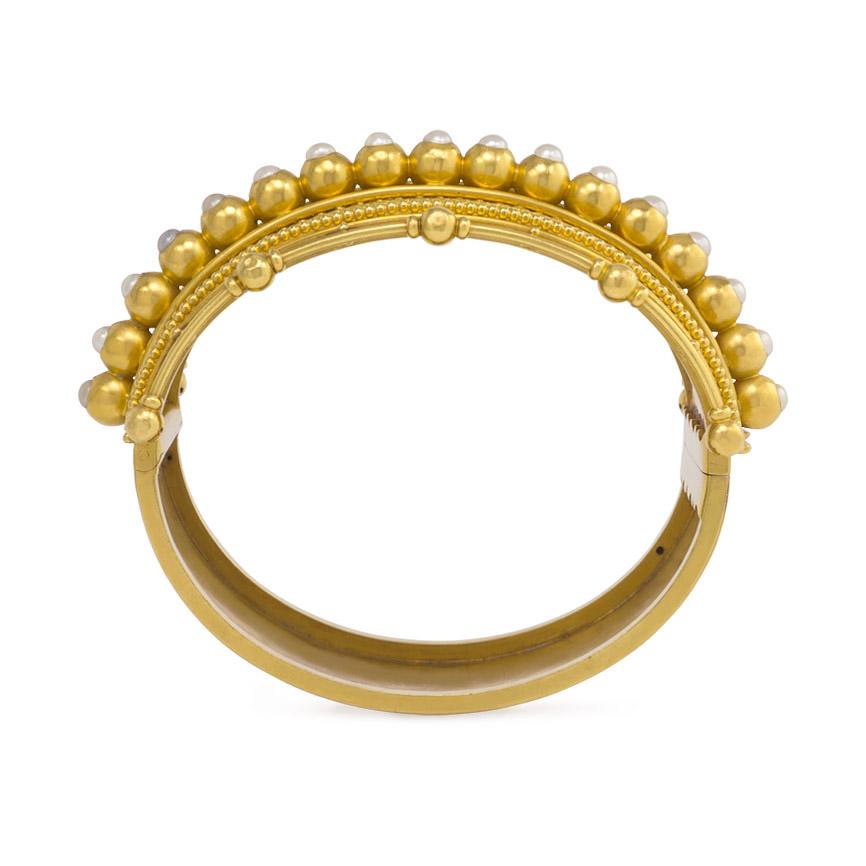 antique gold cuff bracelet