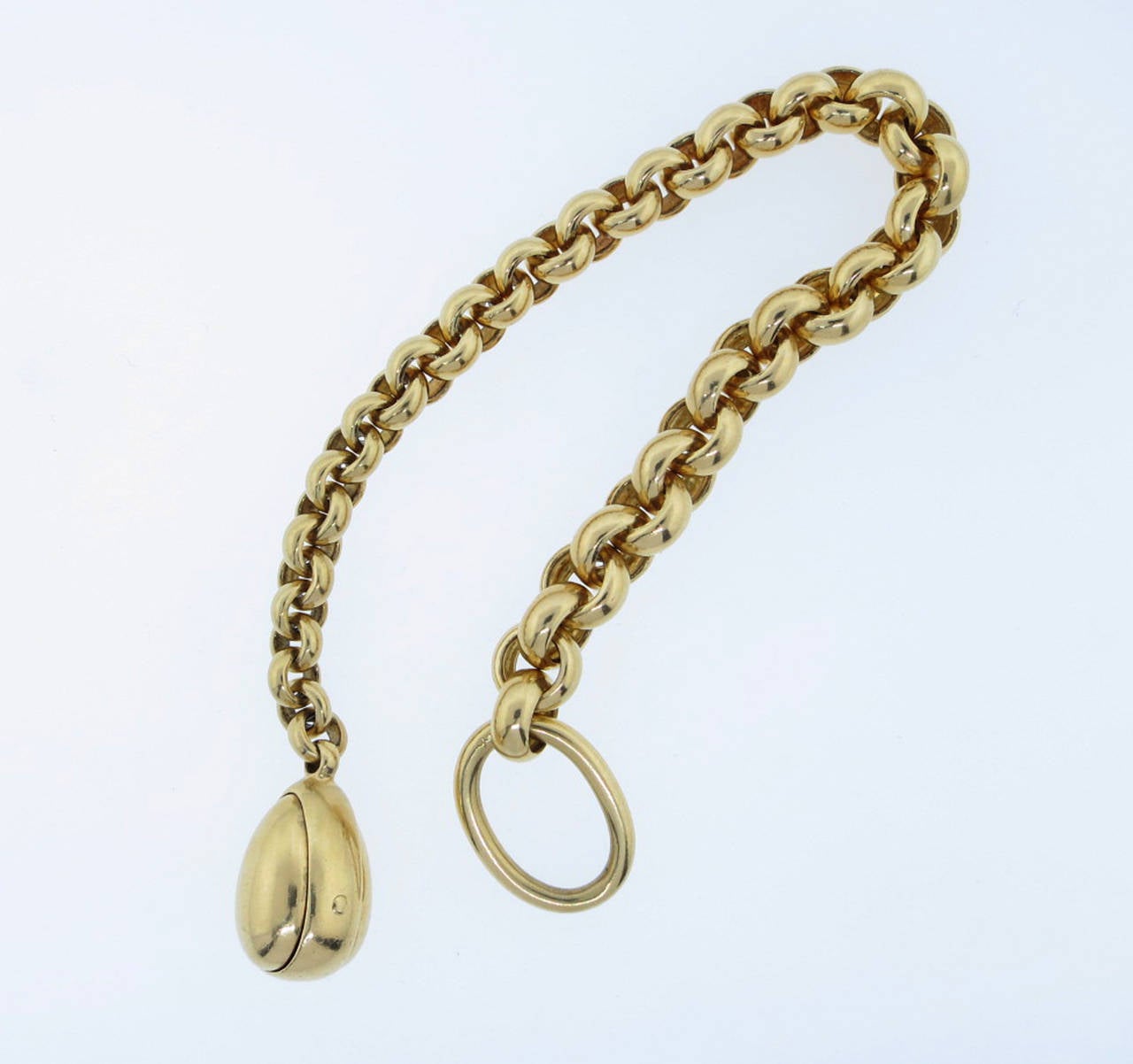 Pomellato Gold Anchor Link Toggle Bracelet