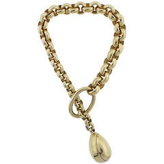 Pomellato Gold Anchor Link Toggle Bracelet