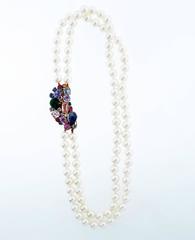 Cheerful Fruit Salad Pearl Gold Necklace