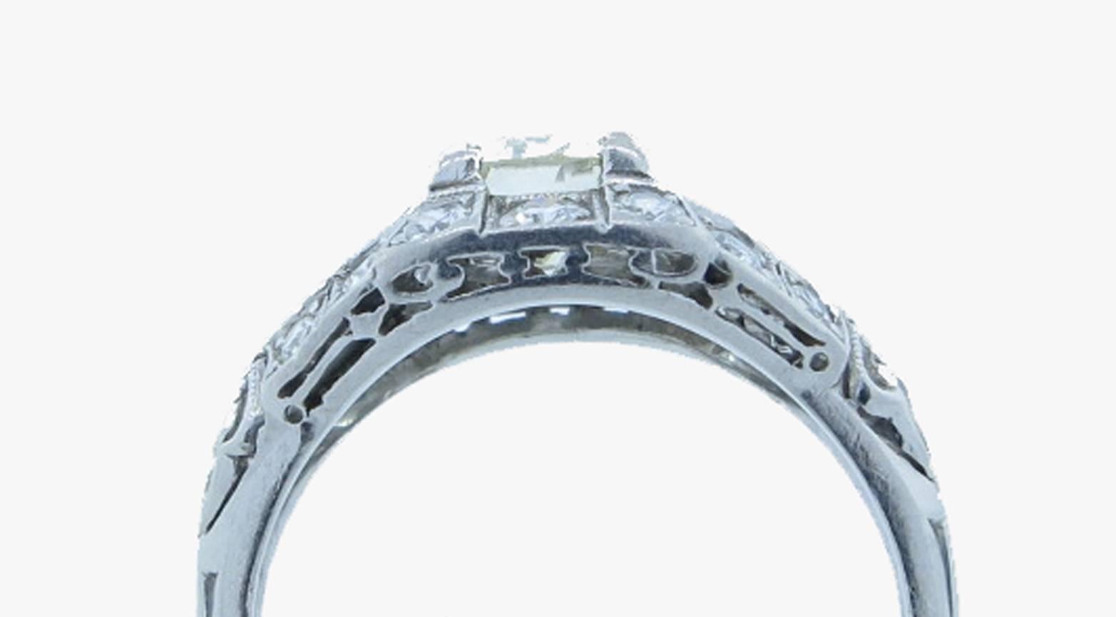 Women's Distinguished  Deco Diamond Ring 