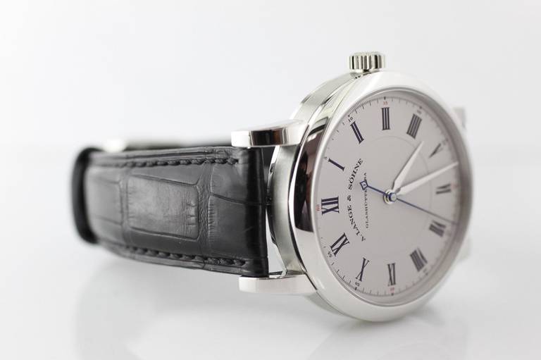 Men's A. Lange & Sohne Platinum Richard Lange Wristwatch