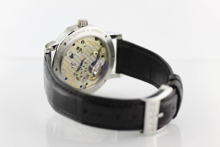 A. Lange & Sohne Platinum Richard Lange Wristwatch 3