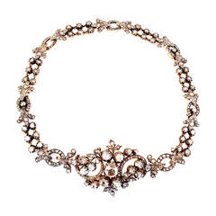 20 Carat Diamond Victorian Necklace Converts to Bracelet 8