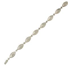 Edwardian Platinum Diamond Wearable Bracelet, circa 1910