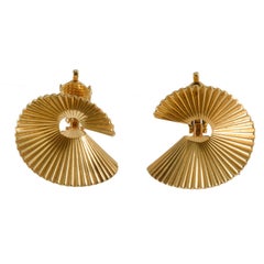 Tiffany 
Co. Gold Clip Earrings