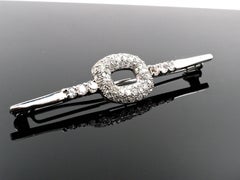 Art Deco 1920s Brooch, 18 Carat White Gold, 2 Carat of Diamonds