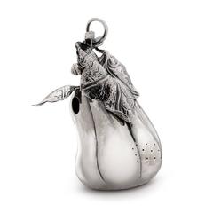 Missiaglia Sterling Silver Pumpkin Salt Shaker