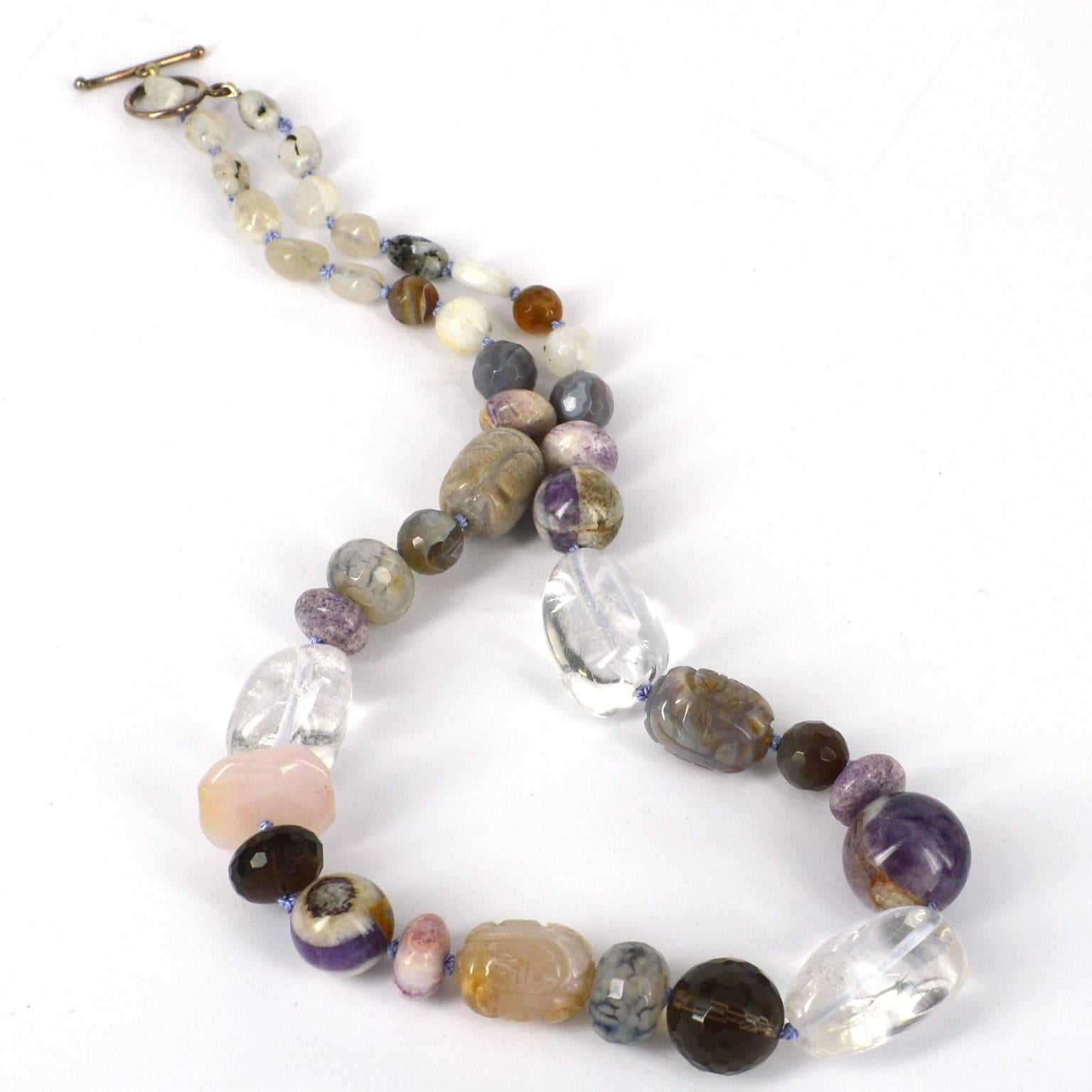 moonstone and amethyst combination