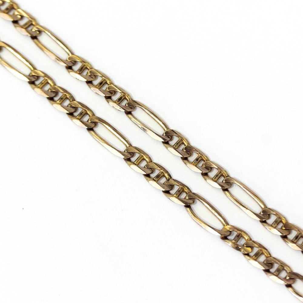Classic vintage 9ct yellow gold birdseye link chain with parrot clasp. 

Length - 52cm
Weight = 16.40 grams