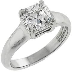 Tiffany & Co. 1.50 Carat Lucida Cut Diamond Engagement Ring