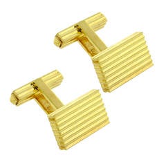 Tiffany & Co. Gold Cufflinks 10