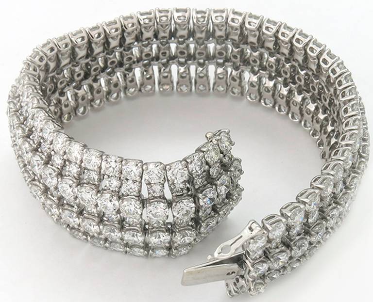 30 carat diamond bracelet