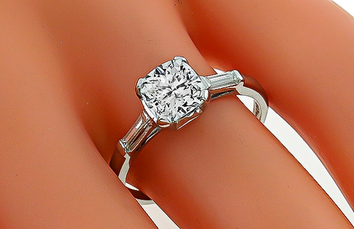 flawless diamond engagement rings
