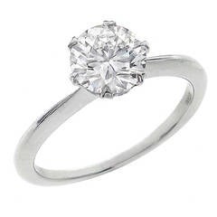 Anillo de compromiso de diamantes con certificado GIA Ritani