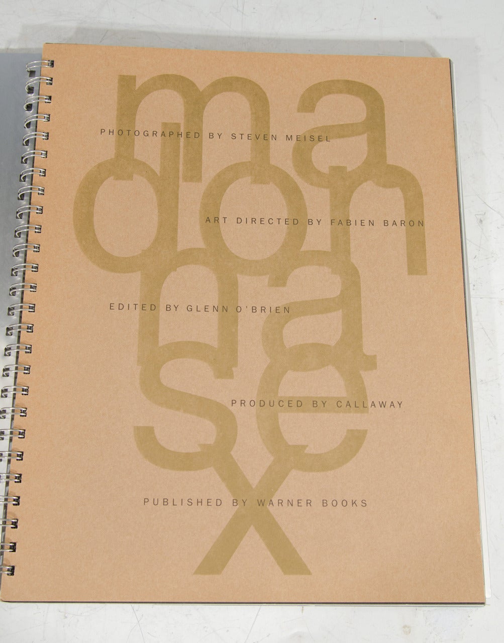 madonna coffee table photo book