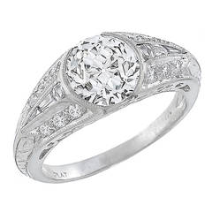 1.79 Carat Diamond Engagement Ring