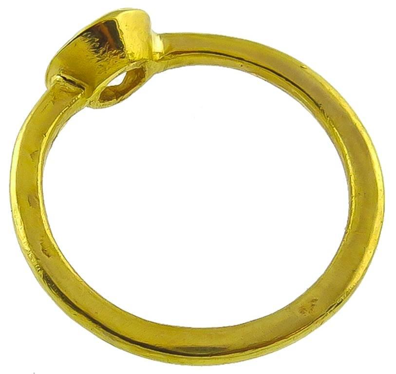 Bague de fiançailles solitaire en or avec diamants de 0,66 carat Neuf - En vente à New York, NY
