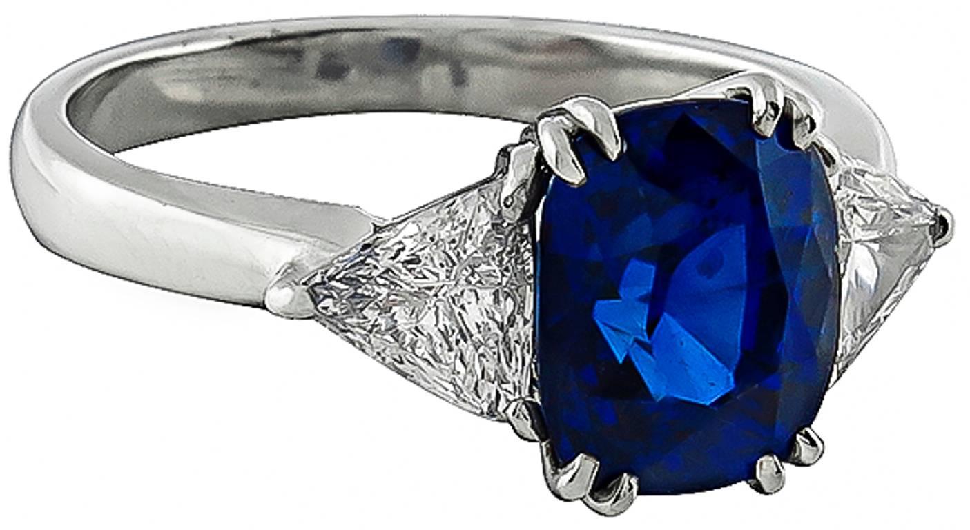 4 carat sapphire ring