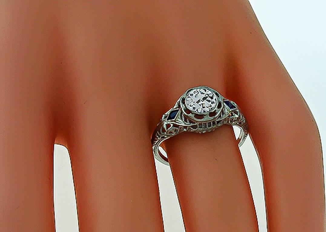 0.63 carat diamond ring