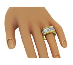14k Yellow Gold 2.00ct Princess-Cut Diamond Men's Statement Ring