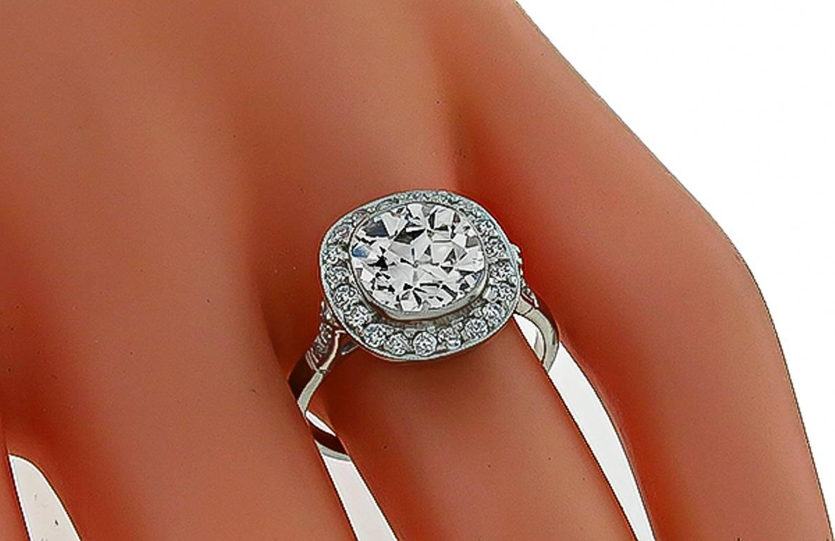 2.55 carat diamond ring
