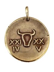 Van Cleef Zodiac Pendant Taurus