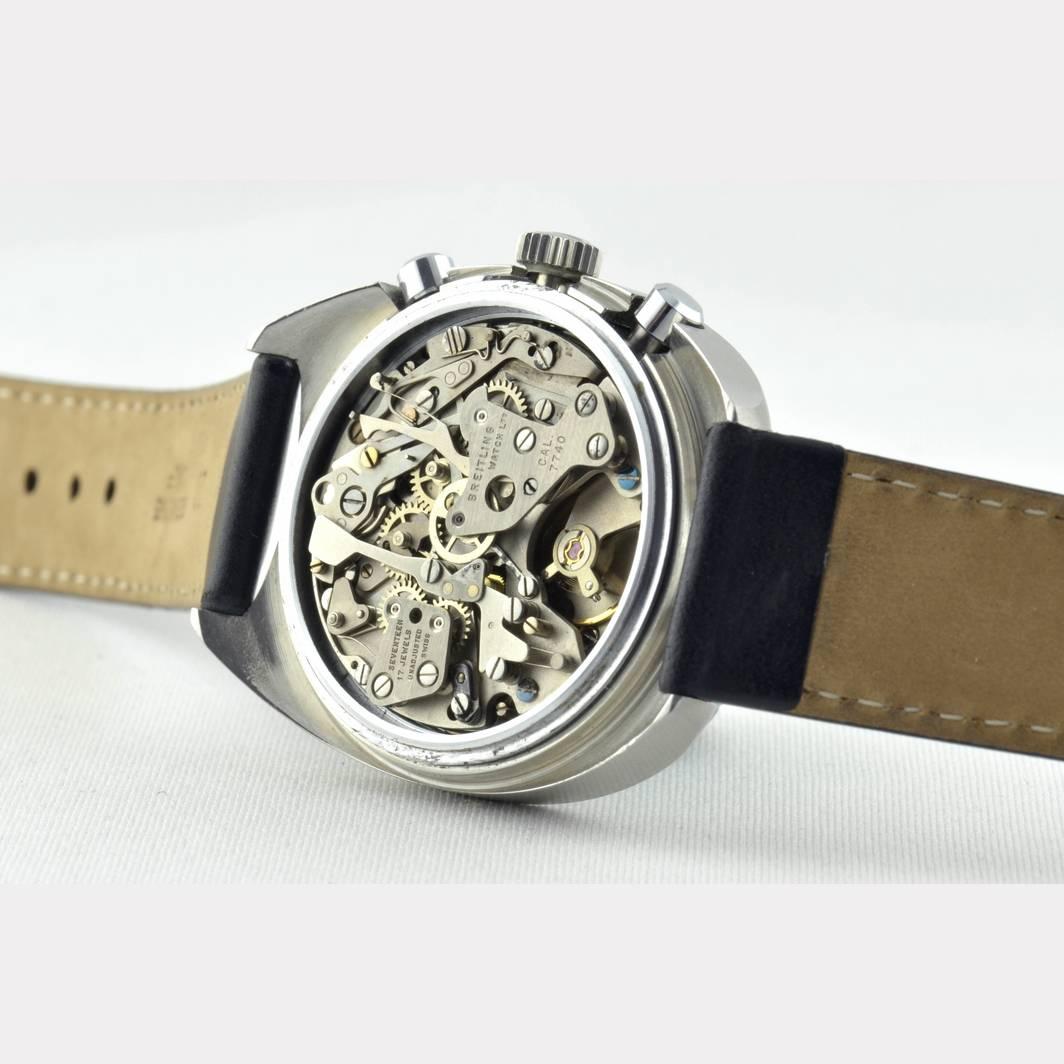 Chronograph Long Playing Breitling, Switzerland, 1972 For Sale 1