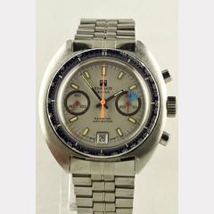Vintage Classical Chronograph with Date Tissot Seastar Navigator, 1970s