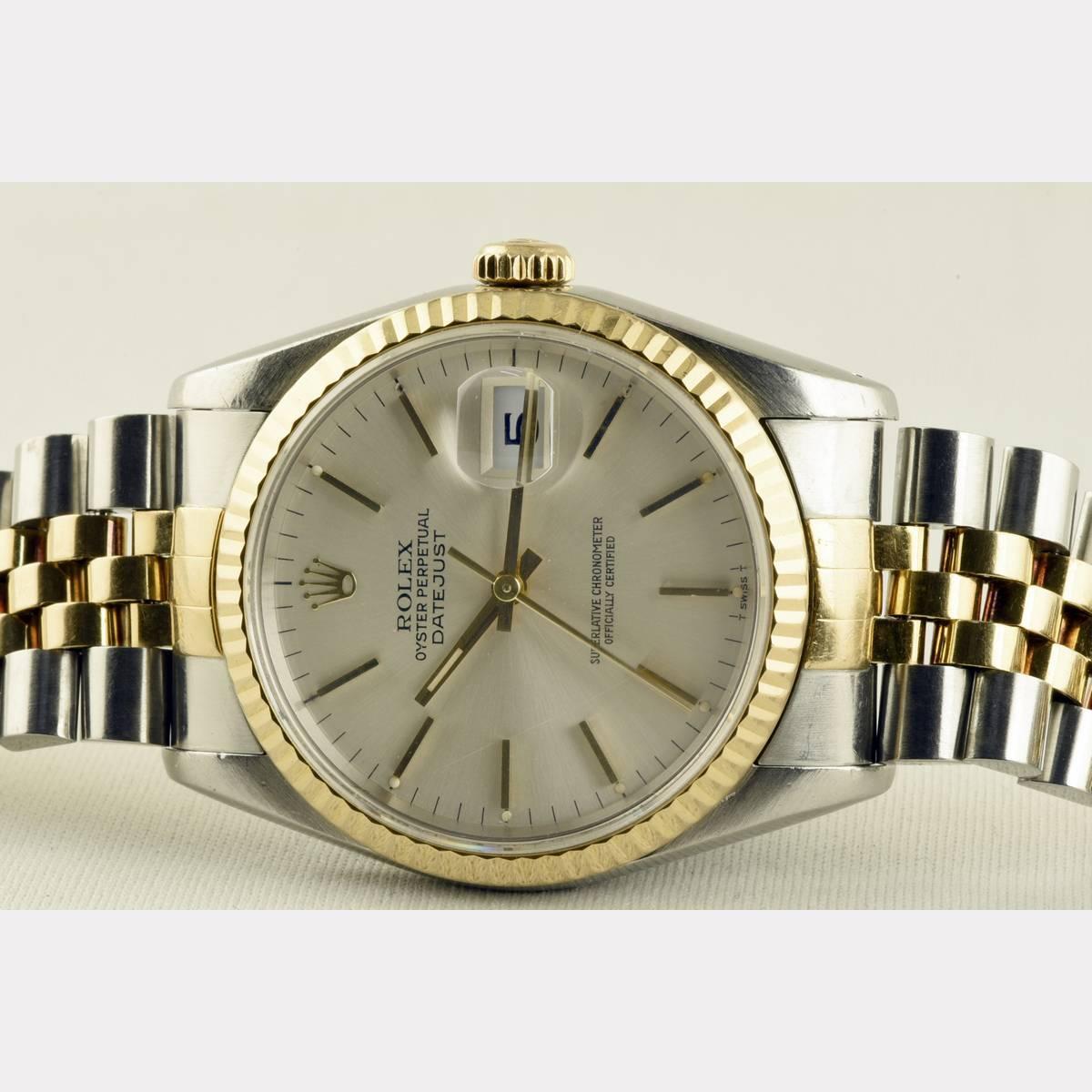 Rolex Datejust Steel Gold Automatic, 1993 For Sale 1