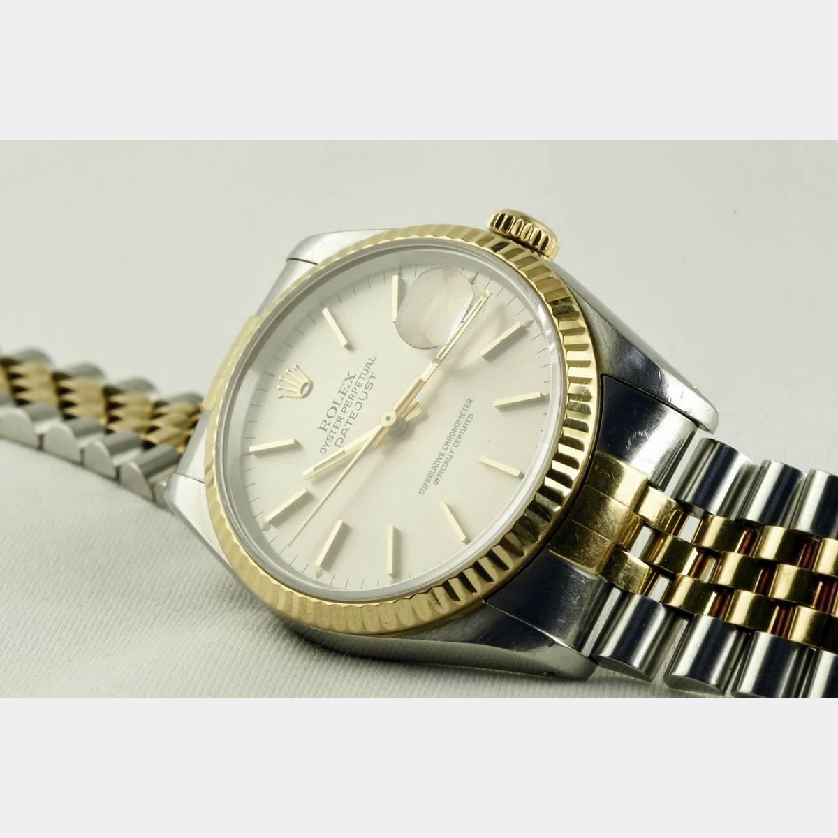 Rolex Datejust Steel Gold Automatic, 1993 For Sale 2