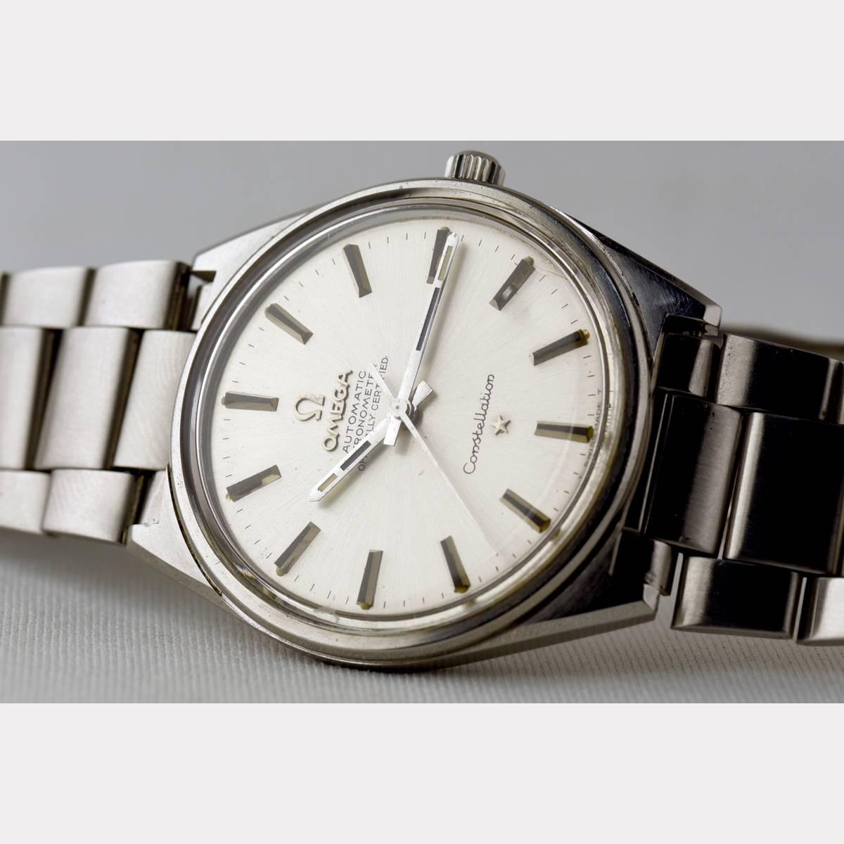 Women's or Men's Rare Omega Constellaition Stainless Steel from 1969