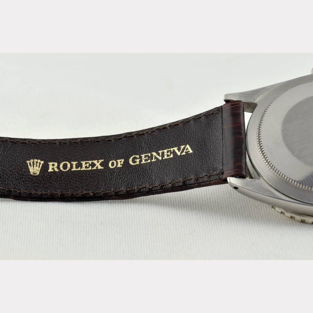Rolex Stainless Steel Rare Thunderbird Chronometer Automatic Wristwatch Ref 1968 4