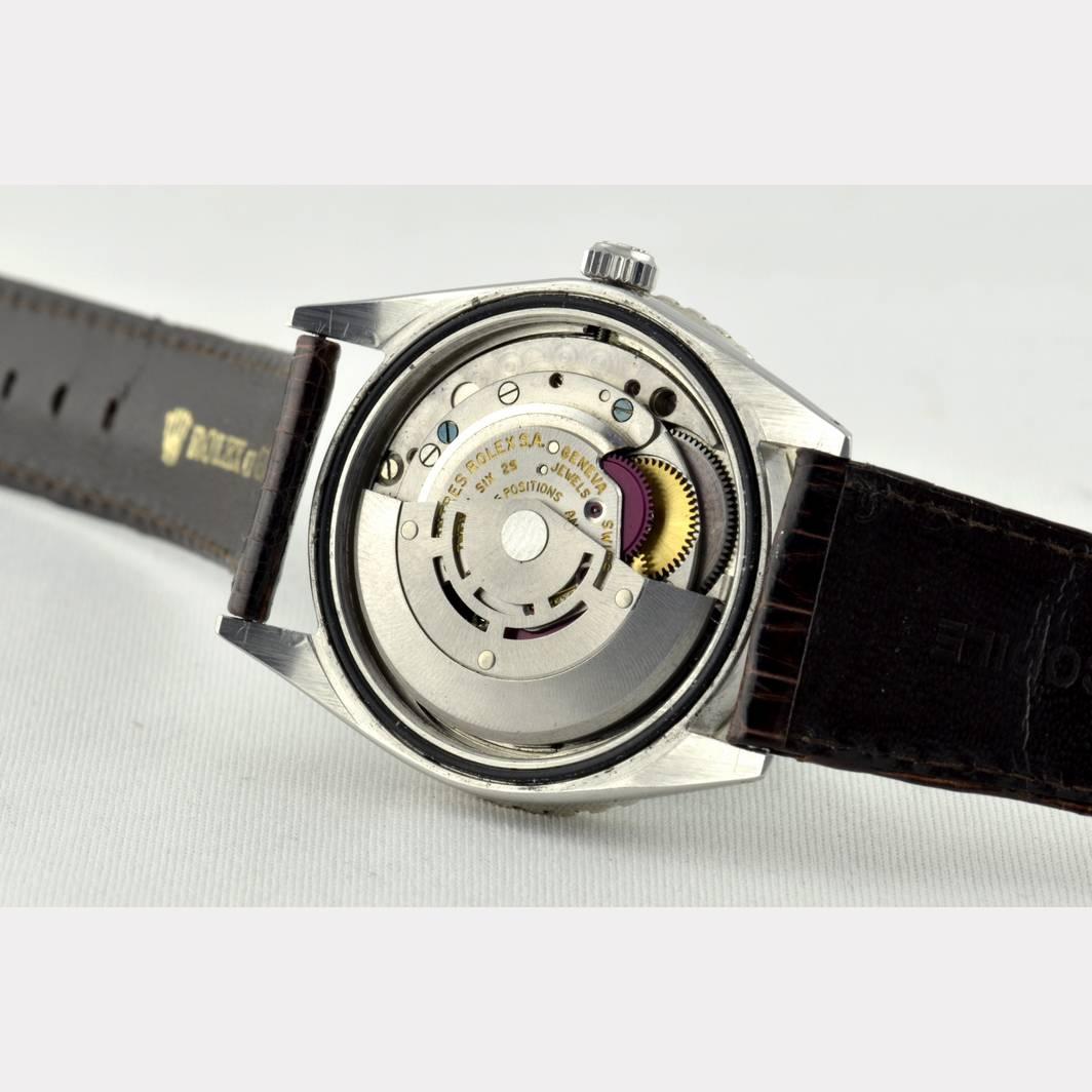 Rolex Stainless Steel Rare Thunderbird Chronometer Automatic Wristwatch Ref 1968 5