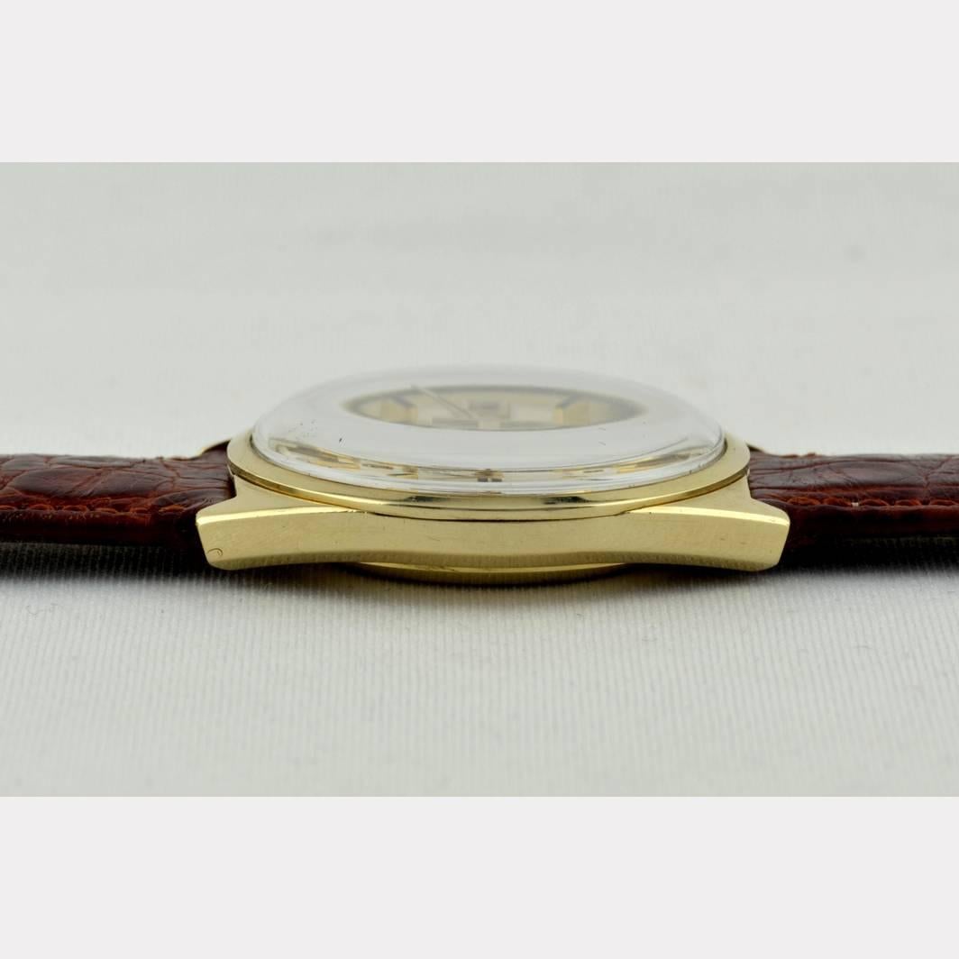 Women's or Men's Omega Yellow Gold Constellation Automatic Wristwatch, 1969