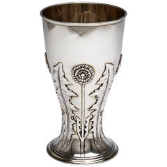 c.1906 silver vase by Anton Michelsen