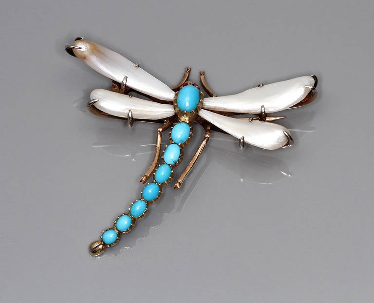 An Early 20th Century Dragonfly Brooch