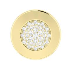 StyleRocks Diamond Raindrops Yellow Gold Ring