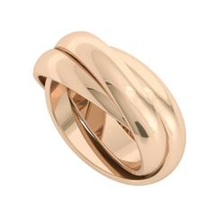 StyleRocks Juno  Rose Gold Russian Wedding Ring