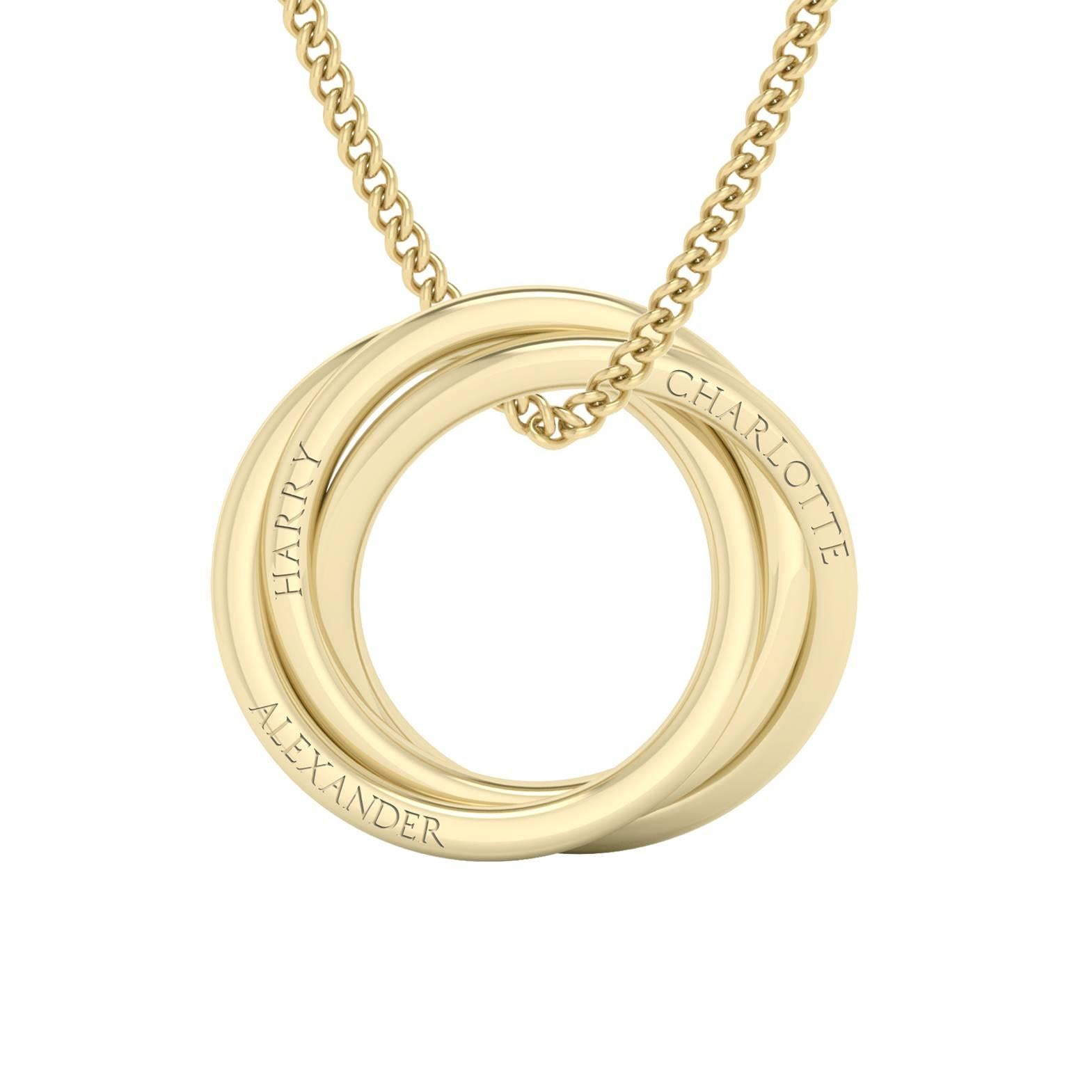 StyleRocks Alexandra Gold Russian Ring Necklace For Sale