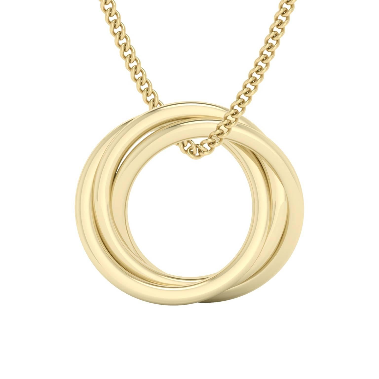 StyleRocks Alexandra Gold Russian Ring Necklace For Sale 1